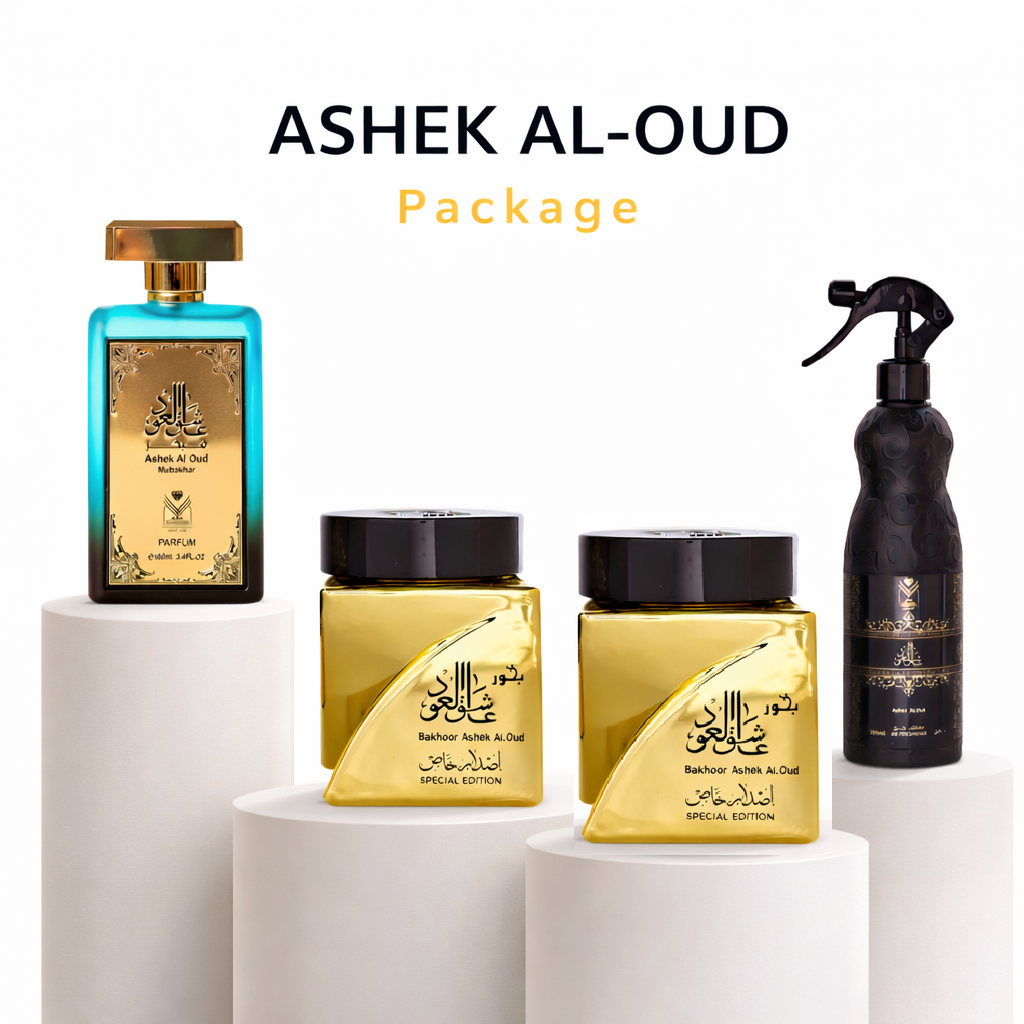 Ashek Al-Oud package – Almas Perfumes Canada